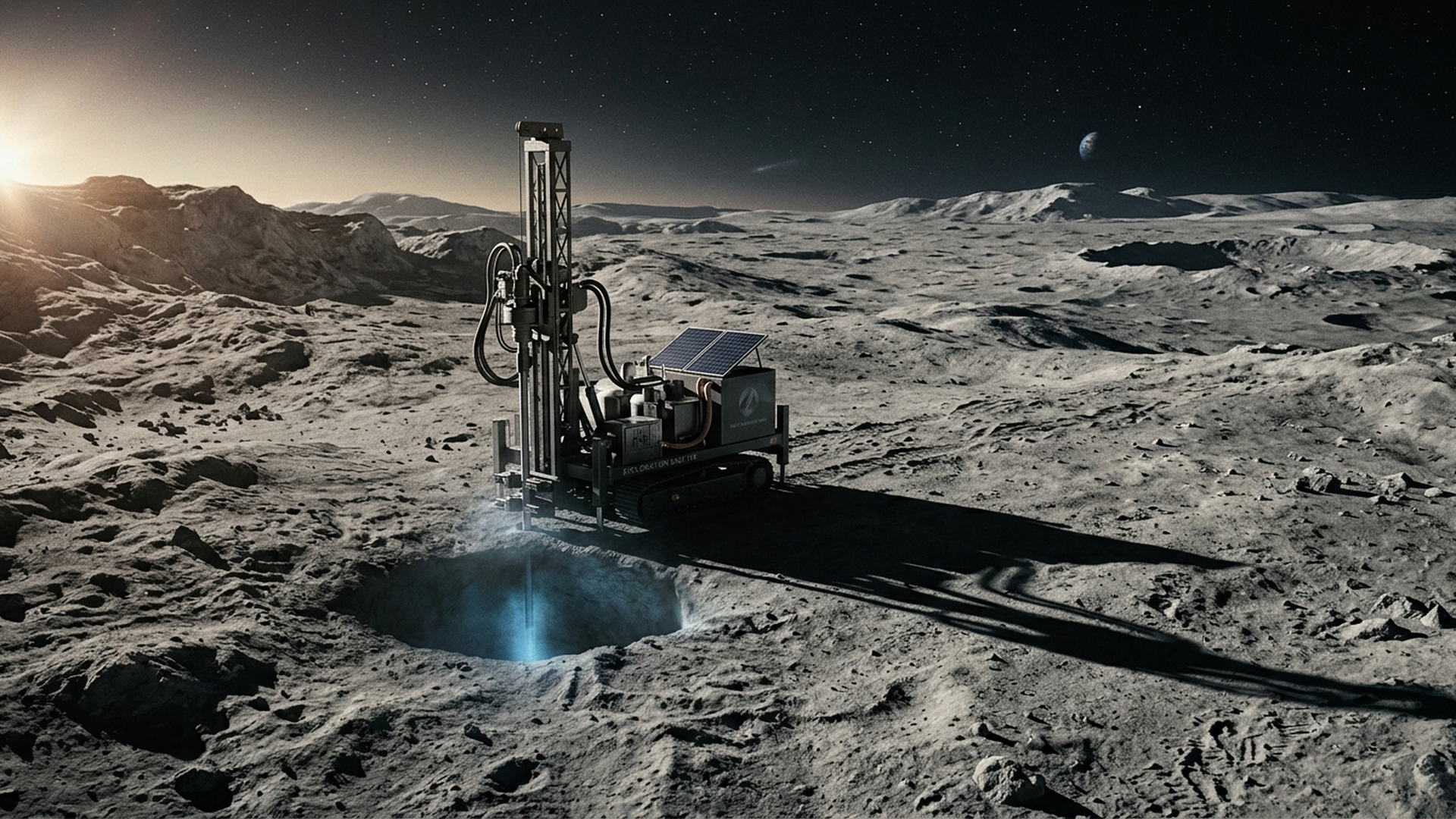 Lunar Unobtainium Extraction Site